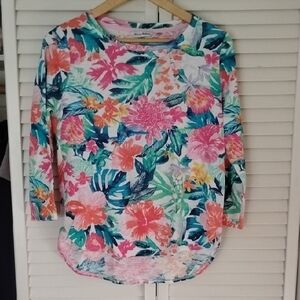 Tommy Bahama Multicolor Floral Blouse